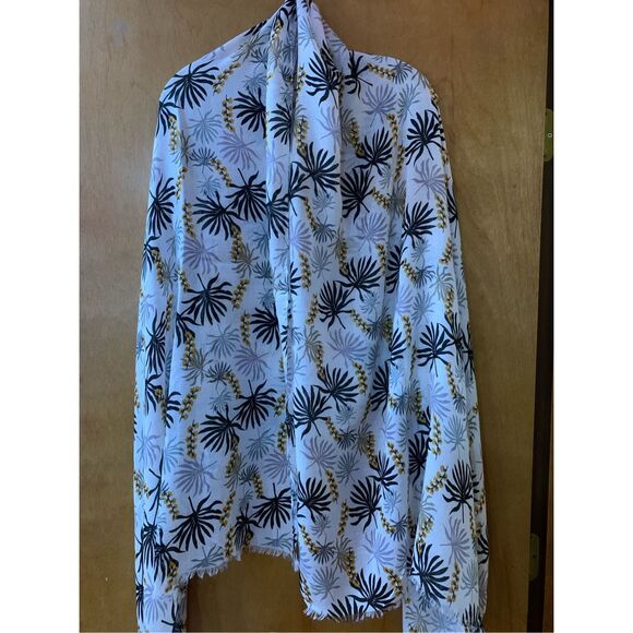 Shawl or Scarf Tropical Design #wrap #tropical - Picture 2 of 4